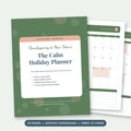 The Calm Holiday Planner 2026 printable cover