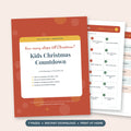 Kids Christmas Countdown printable cover